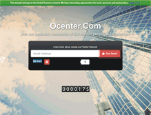 Tablet Screenshot of ocenter.com